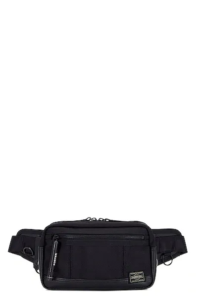 Porter-yoshida & Co Heat Waist Bag In Black