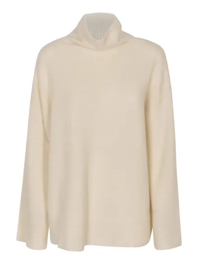 Aspesi High Neck Jumper In Natural