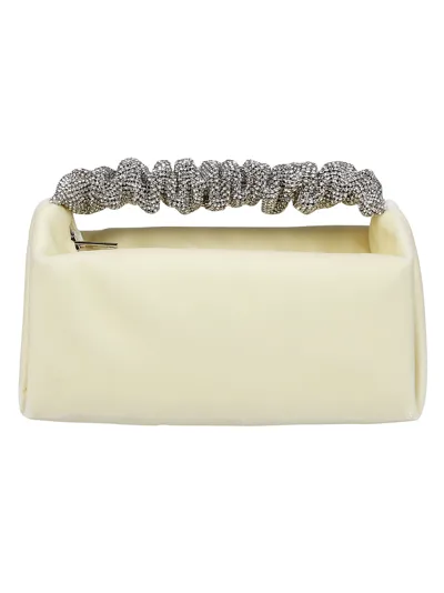 Alexander Wang Scrunchie Mini Bag In White