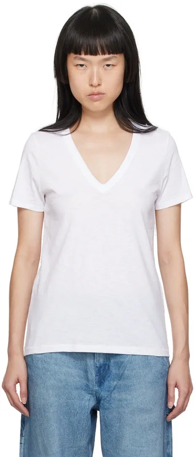 Rag & Bone ホワイト The Slub Tシャツ In Brightwht