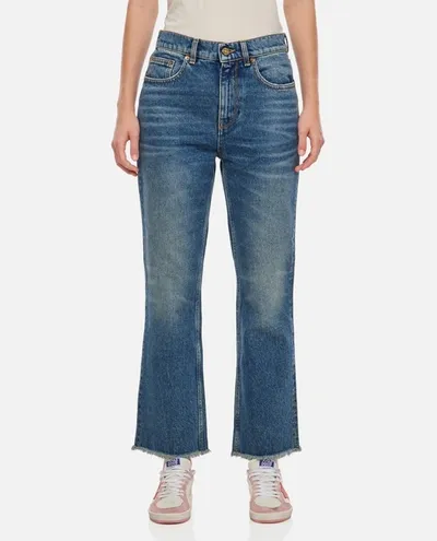 Golden Goose Golden Flare Jeans In Blue