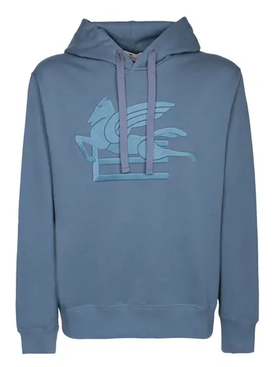 Etro Sweatshirts In Blue