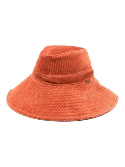 Missoni Sport Courduroy Bucket Hat In Orange