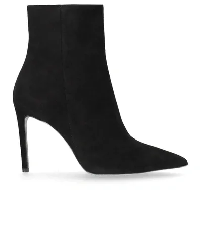 Ncub Mil Black Heeled Ankle Boot