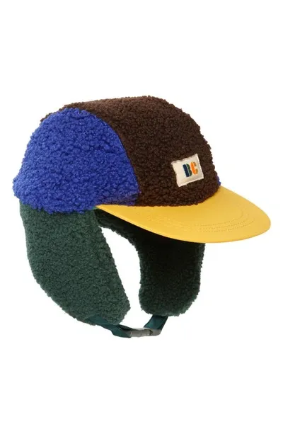 Bobo Choses Kids' Logo-patch Panelled Hat In Multicolor