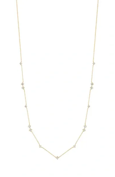 Bony Levy Liora Diamond Station Necklace In 18k Yellow Gold