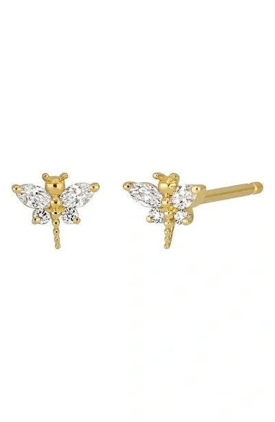 Bony Levy Liora Butterfly Diamond Stud Earrings In 18k Yellow Gold