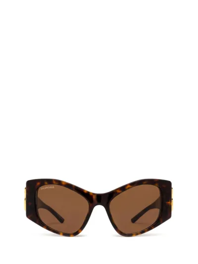 Balenciaga Eyewear Dynasty Xl D In Brown