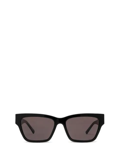 Balenciaga Eyewear Rectangular Frame Sunglasses In Black