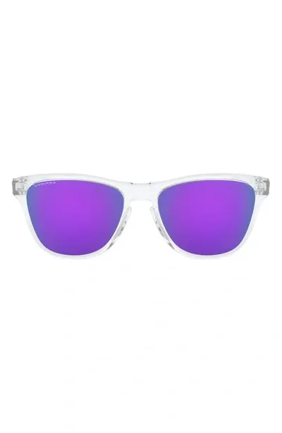 Oakley Kids' Frogskins Xs 53mm Prizm™ Round Sunglasses In Violet