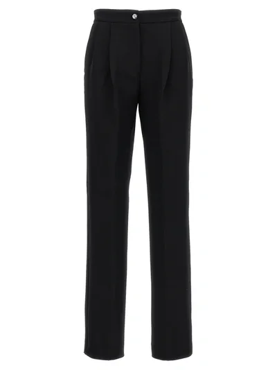 Chiara Ferragni Brand Smart Pants Black