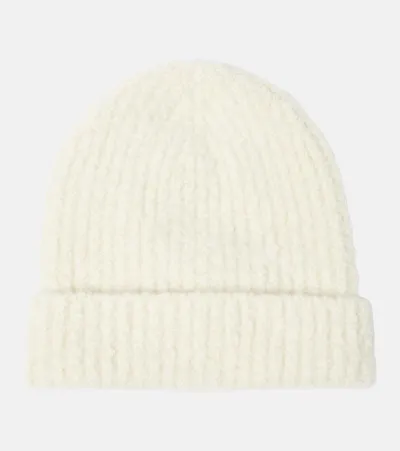 Loro Piana Cocooning Aircash Beanie In White