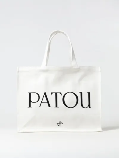 Patou Large Tote Bag In White