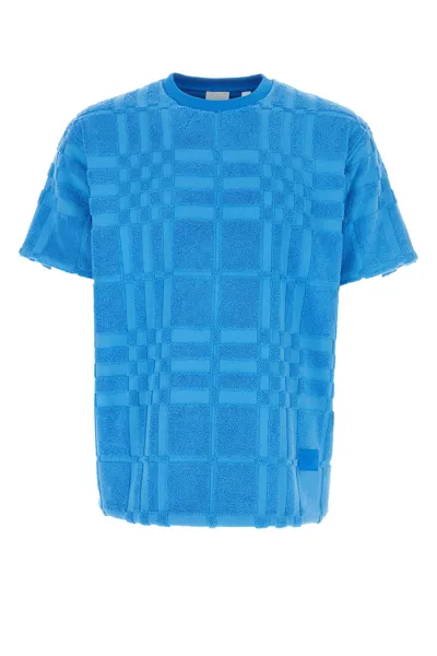 Burberry T-shirts And Polos In Blue