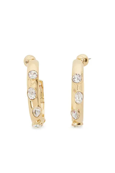 Swarovski Dextera Hoop Earrings In Gold