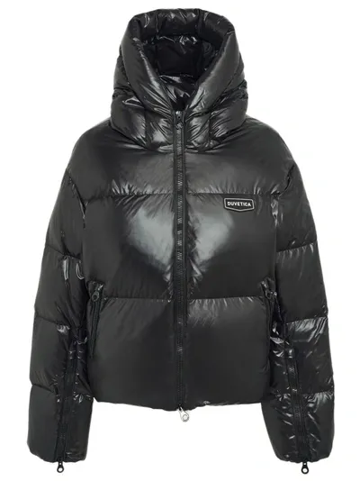 Duvetica Black Bellatrix Short Down Jacket