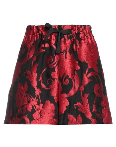 Dries Van Noten Floral Embroidered Mail Shorts In Multi