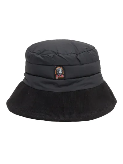 Parajumpers Puffer Bucket Hat In Black