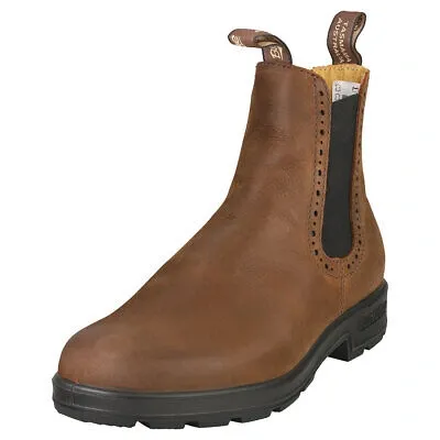 Pre-owned Blundstone 2151 Damen Brown Stiefel Chelsea - 38 Eu