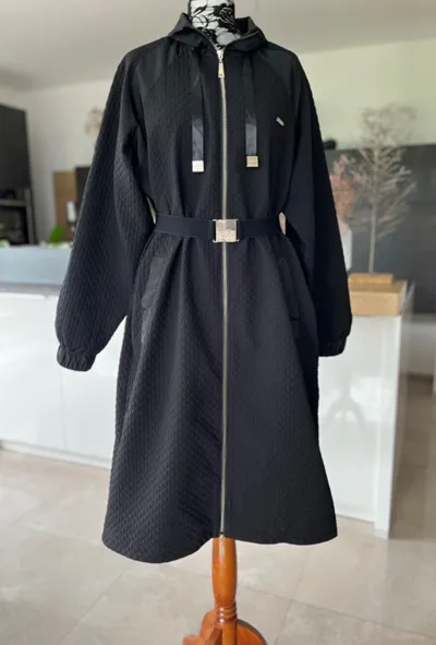 Pre-owned Liu •jo Neu Liu Jo Reg.€299,90- Designer Übergangsmantel Trenchcoat Midi Mantel Trench