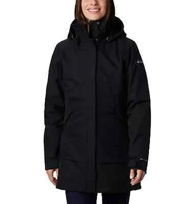 Pre-owned Columbia Pulaski Interchange Damen 3-in-1-funktionsjacke Schwarz 1912062-010