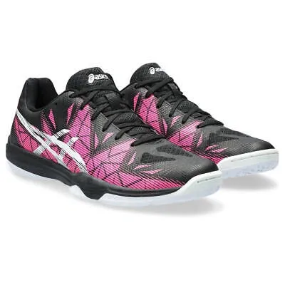 Pre-owned Asics Handball Schuhe Gel-fastball 3 Schwarz X Pink Thh546-006 Us10 28cm Japan