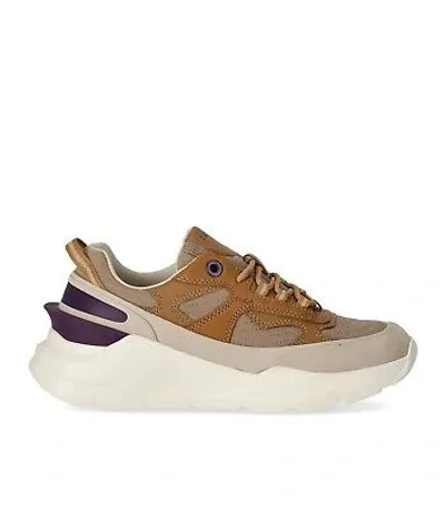 Pre-owned Date D.a.t.e. Fuga Method Beige Sneaker Damen