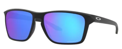 Pre-owned Oakley Sylas Oo 9448 34 Matte Black Prizm Sapphire Polar Herren Sonnenbrille Neu