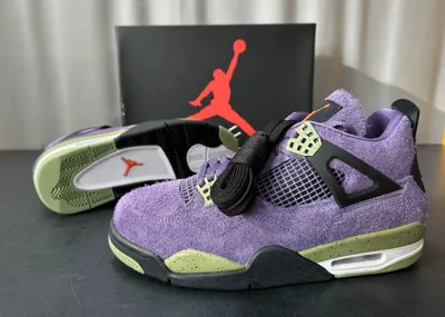 Pre-owned Jordan Nike Air  4 Retro Canyon Purple Aq9129-50 Wmns Us-w 10,5 Eu 42,5 Neu Dswt