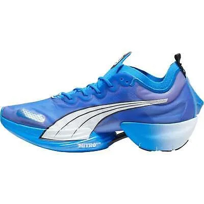 Pre-owned Puma Mens Fast-r Nitro Elite Running Shoes - Blue