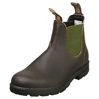 Pre-owned Blundstone 519 Damen Brown Olive Stiefel Chelsea - 41 Eu