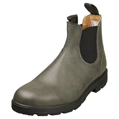 Pre-owned Blundstone 2210 Vegan Damen Steel Grey Stiefel Chelsea - 39 Eu