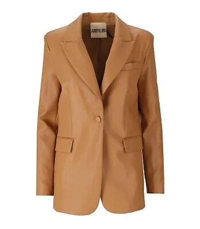 Pre-owned Aniye By Tati Beige Einreihiger Blazer Damen