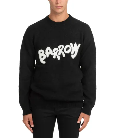 Pre-owned Barrow Pullover Herren F3bwuajp023-110 Black Schwarz Rundhalsausschnitt Pulli