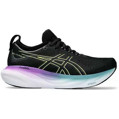 Pre-owned Asics Womens Gel Nimbus 25 Running Shoes - Black