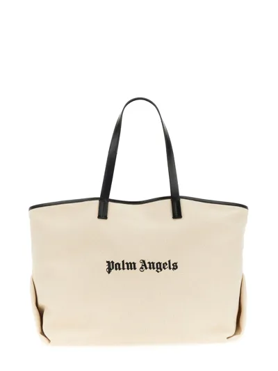 Palm Angels Tote Bag With Logo In Multicolour