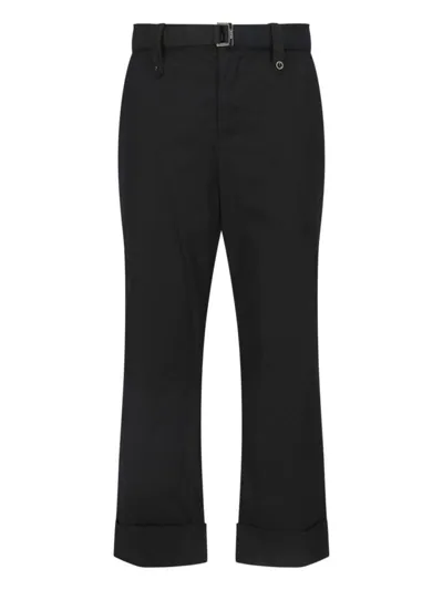 Sacai Pants In Black