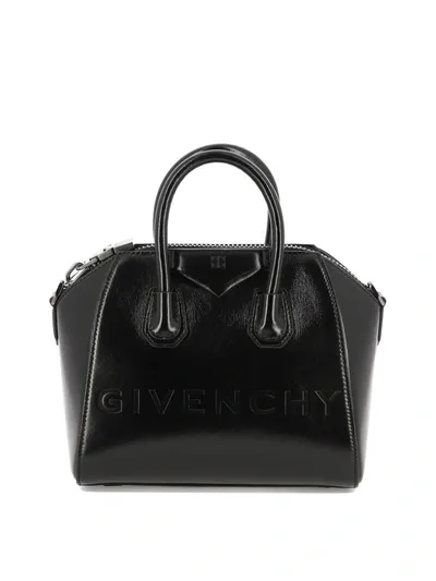 Givenchy Antigona Mini Handbag In Black