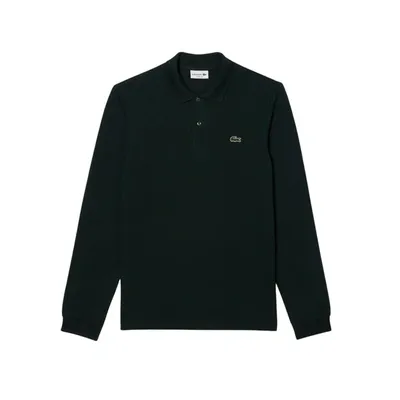 Lacoste Polo In Black Fabric