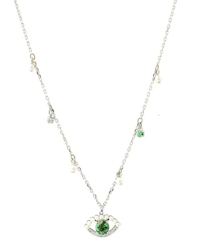 Swarovski Necklace In White