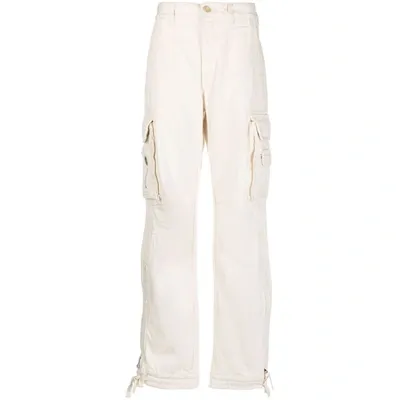 Armarium Cargo-style High-waist Trousers In Beige