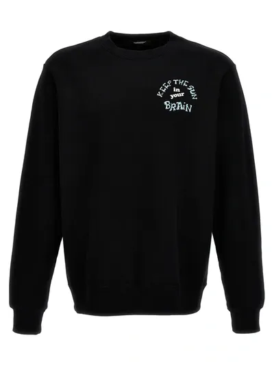 Undercover Black Printed Sweatshirt