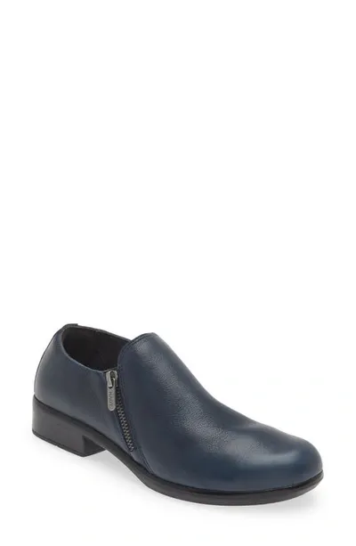 Naot Autan Zip Loafer In Blue