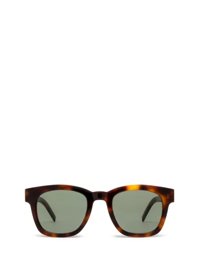 Saint Laurent Eyewear Square Frame Sunglasses In Brown