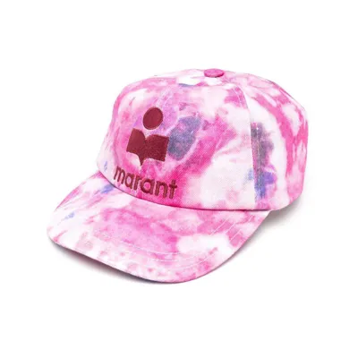 Isabel Marant Tyron Baseball Cap In Pink