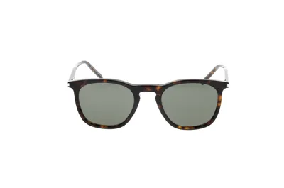 Saint Laurent Eyewear Square Frame Sunglasses In Brown