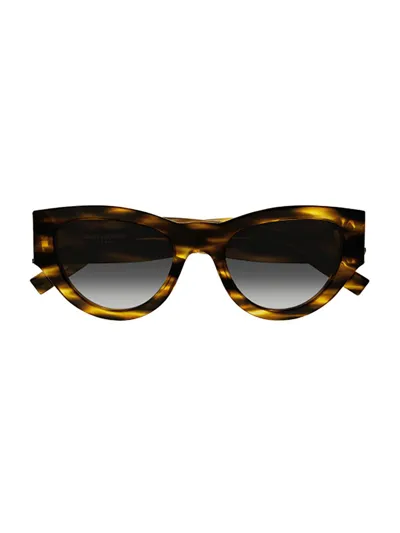 Saint Laurent Eyewear Cat In Multi