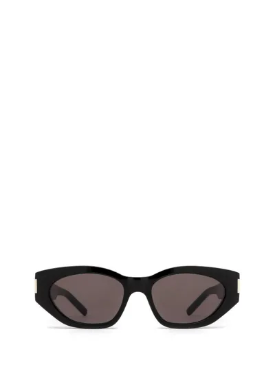 Saint Laurent Eyewear Cat In Black