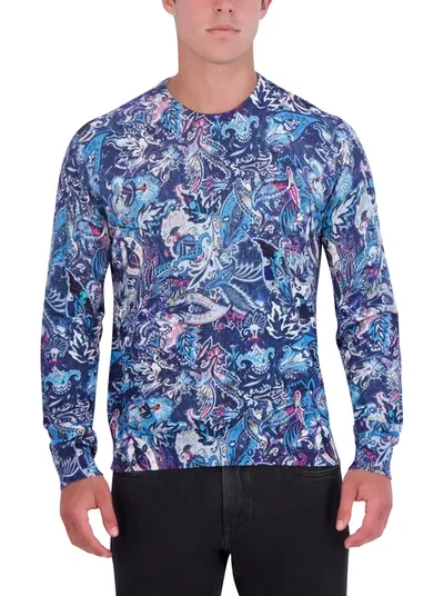 Robert Graham Meier Sweater In Blue