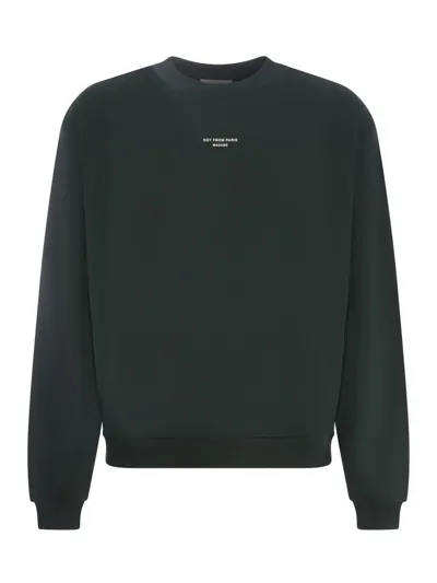 Drôle De Monsieur Sweatshirt Drole De Monsieur In Verde Scuro